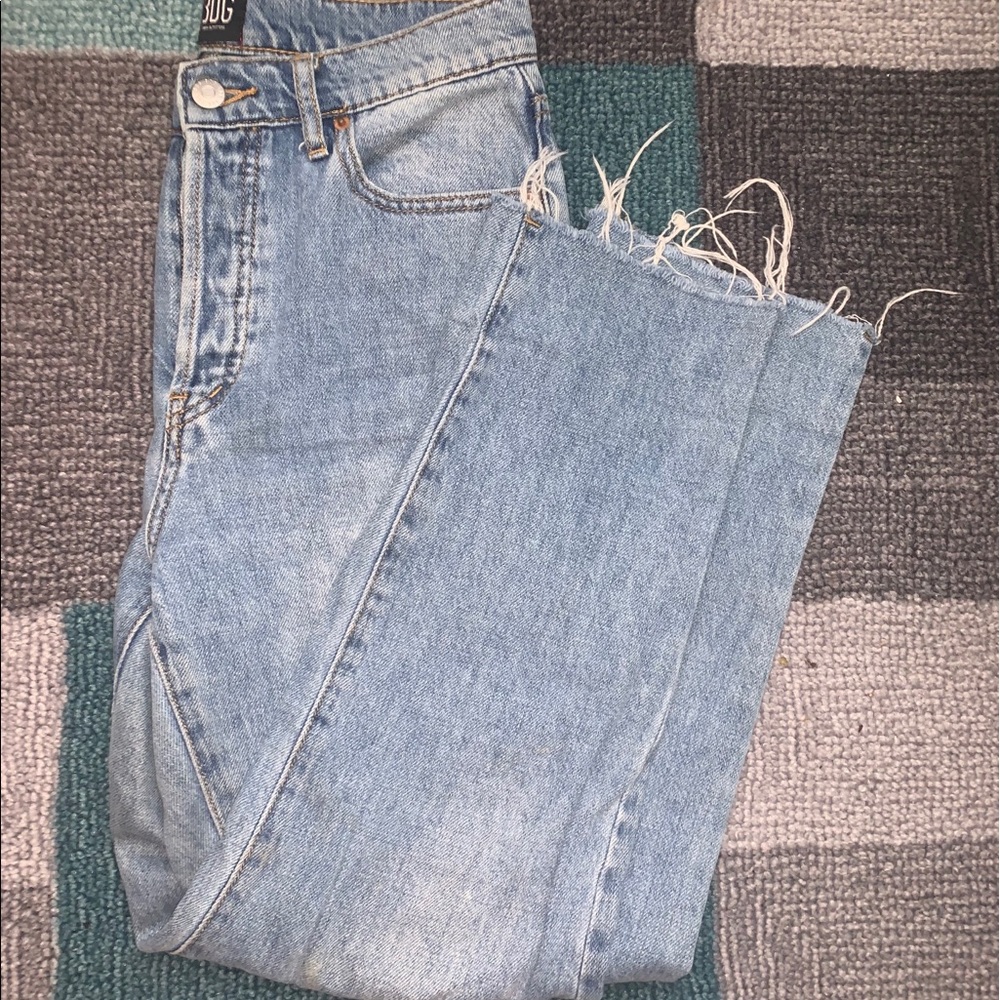 Blue BDG slim straight jeans